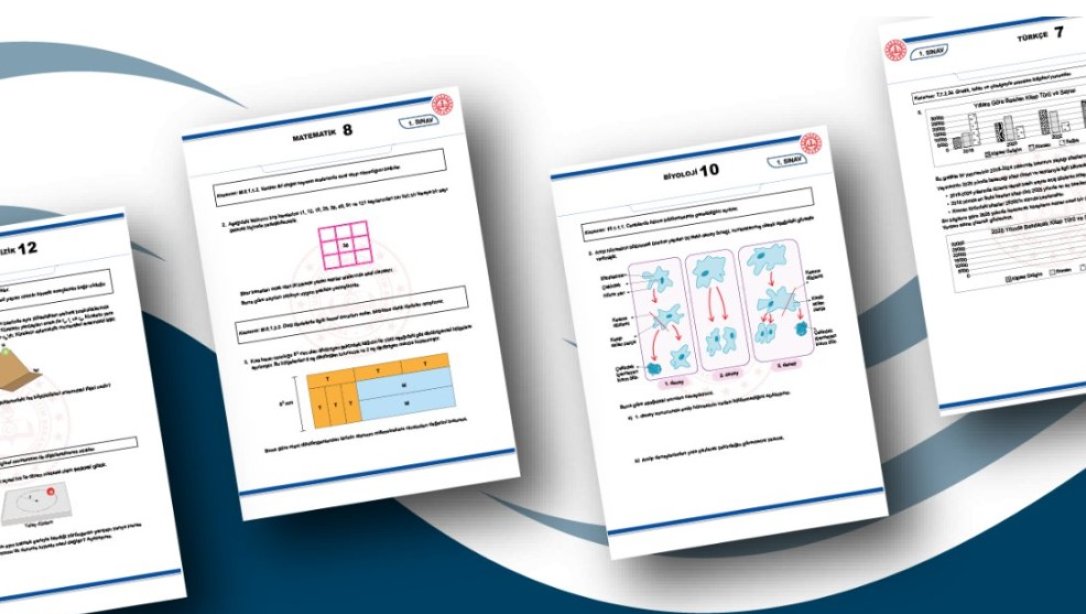 1. DÖNEM 1. YAZILI SINAVLARINA İLİŞKİN ÖRNEK SORU KİTAPÇIKLARI YAYIMLANDI